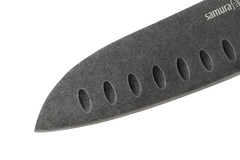 Нож кухонный Сантоку 138мм Samura Mo-V Stonewash SM-0093B/K
