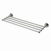 WasserKRAFT Ammer K-7011 Полотенцедержатель с полкой, цвет: хром
