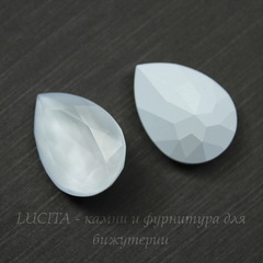 4320 Ювелирные стразы Сваровски Капля Crystal Powder Blue (18х13 мм)