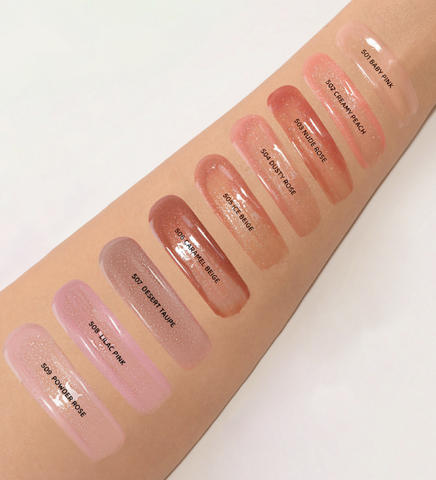 Icon Lips Glossy Volume Блеск для губ с эффектом объема тон 502 Creamy Peach 3,4г Lux Visage