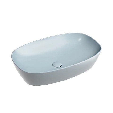 Ceramica Nova Element CN6049MHL Умывальник чаша накладная овальная, 60x38, цвет: серо-голубой матовый