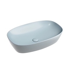 Ceramica Nova Element CN6049MHL Умывальник чаша накладная овальная, 60x38, цвет: серо-голубой матовый фото
