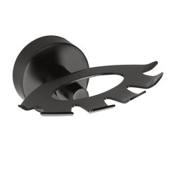 Bemeta Dark 104110030 Держатель зубных щеток, цвет: чёрный фото