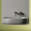 Ceramica Nova Element CN6047MH Умывальник чаша накладная овальная, 60x41.5, цвет: серый