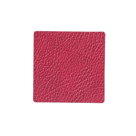 Подстаканник квадратный 10x10 см LindDNA HIPPO raspberry 983514