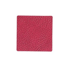 Подстаканник квадратный 10x10 см LindDNA HIPPO raspberry 983514