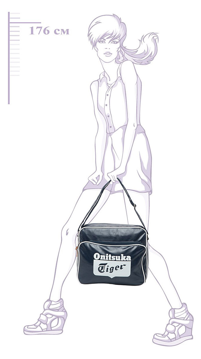 Сумка Asics Messenger Bag blue - 4