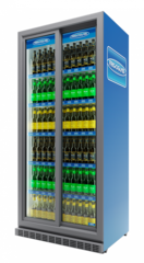Холодильный шкаф MAX-1000 SD купе [R290]