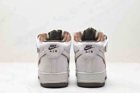 Nike Air Force 1 Mid 'Grey/Brown/Green' 