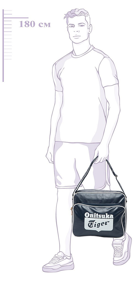 Сумка Asics Messenger Bag blue - 5