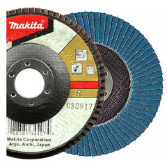 Лепестковый шлифовальный диск Z80 125 мм Makita D-27501