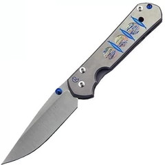 Фото Складной нож Chris Reeve Large Sebenza 21 Shot Show H, сталь S35VN, рукоять титановый сплав