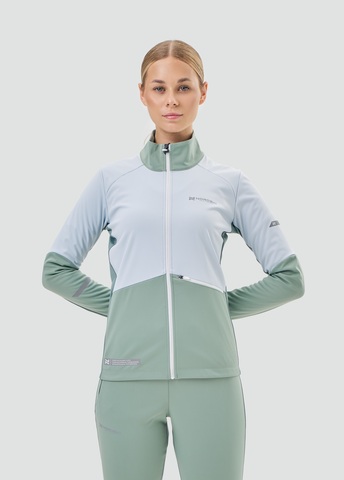 Женская тренировочная лыжная куртка Nordski Pro 2.0 pearl blue-ice mint