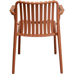 Стул с подлокотниками Porto Santo Terracotta