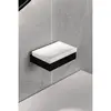 Boheme 10723-B Мыльница настенная Qubic Matt Black