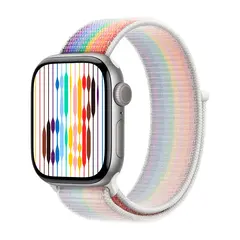 Умные часы Apple Watch Series 11 GPS, 42mm, Space Gray Aluminium Case with Pride Edition Sport Loop