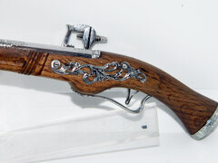 Miniature XVIII weellock pistol
