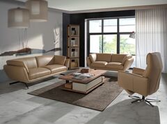 Вращающееся кресло Double Relax/ 5086 с кожаной обивкой