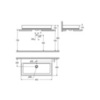 GROHE Cube 3947600H Раковина накладная