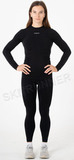 Элитный Тёплый Комплект термобелья Noname BodyFit Black женский-унисекс для холодной погоды