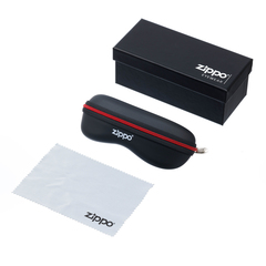 Фото Подарочный набор для очков ZIPPO: картонная коробка, чехол и салфетка из микрофибры