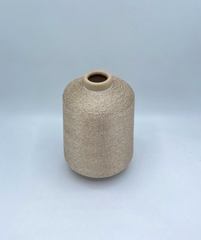 Kyototex (пр.Япония),art-KT-069 ~7500м / 100 гр. 12% Металлик (Люрекс),  88% Нейлон , цвет-Бежевый(291), арт.34614