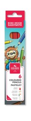 Карандаши цветные LION 3551, 6 цветов