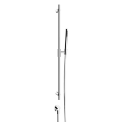 Gessi Ingranaggio 63582#031 Штанга в комплекте с душевой лейкой, шланг 1,50 м и вывод воды, цвет: хром фото