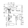 GROHE Euroeco Cosmopolitan 36269000 Кран сенсорный (без смешивания), 220V/батарейка