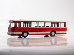 LiAZ-677E red-white Modimio Our Buses #36