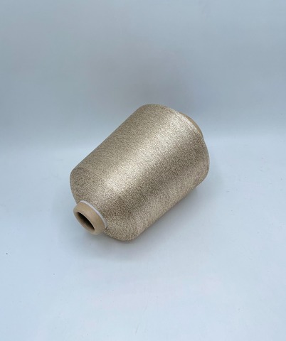 Kyototex (пр.Япония),art-KT-069 ~7500м / 100 гр. 12% Металлик (Люрекс),  88% Нейлон , цвет-Бежевый(291), арт.34614