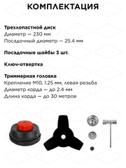Триммер бензиновый DDE GB 450 Pro (45см3, 2.0 кВт, 2,7 лс, 7,2 кг, 2 КОРОБКИ) (909-730)