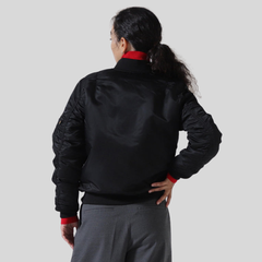 Бомбер Alpha Industries MA-1 W Black (Черный)
