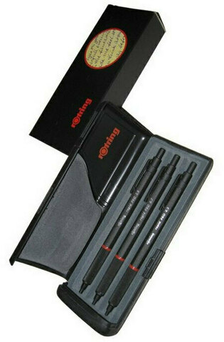 Набор Rotring 600 Red из шариковой ручки и карандашей 0,5 mm; 0,7 mm (R600_Set_Red)