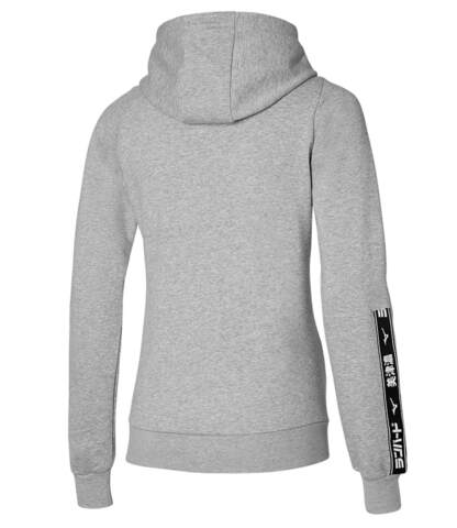 Mizuno Katakana Sweat Jacket толстовка женская серая