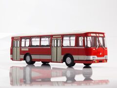 LiAZ-677E red-white Modimio Our Buses #36