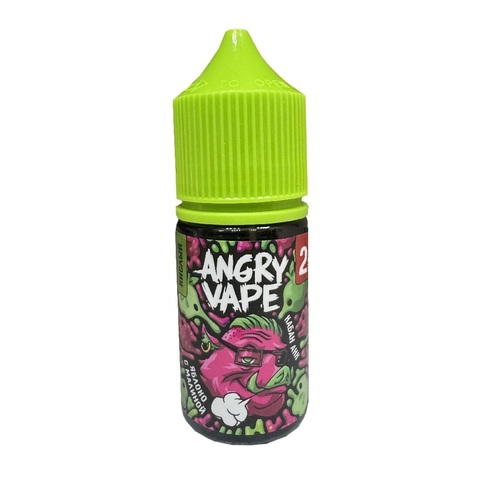 Жидкость Angry Vape Salt 2% ULTRA 30 ml - Кабан Анк (яблоко с малиной)