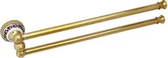 Fixsen Bogema Gold FX-78502AG Полотенцедержатель, цвет: золото, белый фото