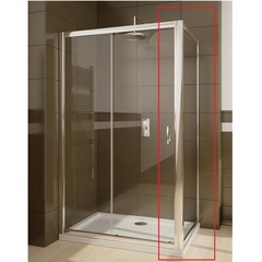 Radaway Premium Plus Dwj 33413-01-01N Боковая стенка для душевого уголка 80х190 см фото