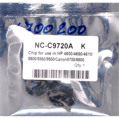 Чип (CHIP) MAK©  C9720A-C9730A черный (black) - купить в компании MAKtorg