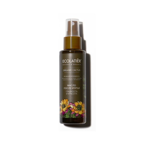Ecolatier green ORGANIC CACTUS Масло после бритья, 110мл