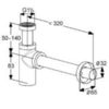 Kludi 1002005-00 Сифон для раковины, цвет: хром