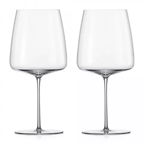 Набор бокалов для вин Velvety & Sumptuous, ручная работа, объем 740 мл, 2 шт., ZWIESEL GLAS Simplify арт.122056