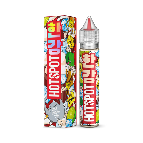 Жидкость HOTSPOT Hangang Salt 2.0% Ultra 30 ml Cola Ginger Lime - Кола Имбирь Лайм