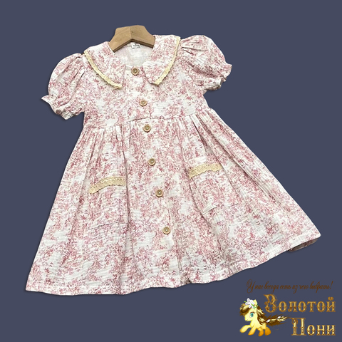 Платье муслин д (3-7) 250311-W2155