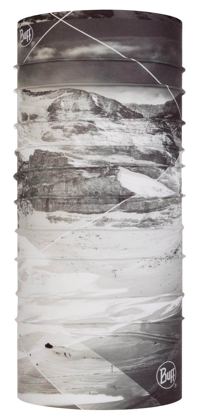 Buff Mountain Collection Original Jungfrajoch многофункциональная бандана серая - 2