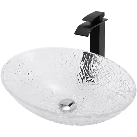 Abber Glass AK2303 Раковина накладная стеклянная