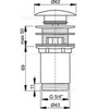Alcaplast A392B Донный клапан
