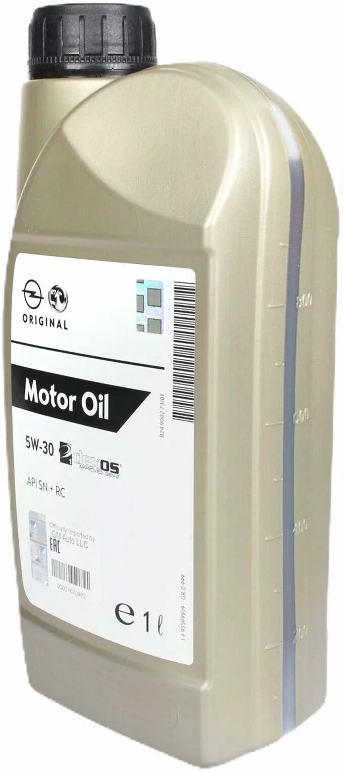 Масло моторное GM Dexos 1 5W-30 1 л