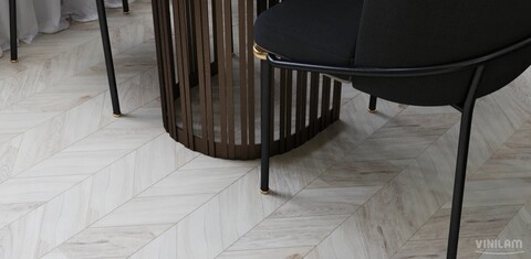 Виниловый ламинат Vinilam - Parquet Chevron Шеврон Бриссак (RI4777CL7-2.5)